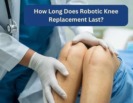 Robotic knee replacement surgery